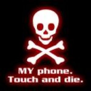 My phone touch and die