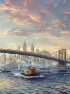 Thomas Kinkade - wallpaper preview