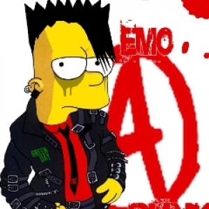 Emo punk Bart