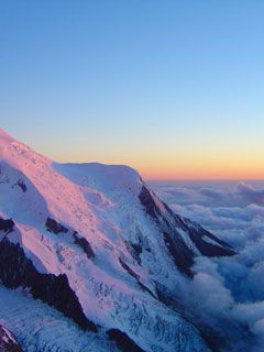 Mont Blanc Sunset