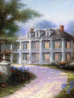 Thomas Kinkade - wallpaper preview