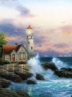 Thomas Kinkade - wallpaper preview