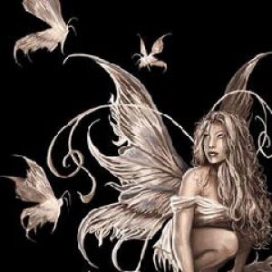 Gold Butterfly Fairy