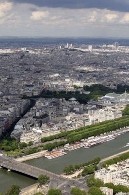 Sight from the Eiffel - Paris