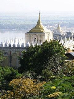 Sagaing & Mingun - View from Sagaing Hill