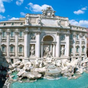 Trevi Fountain - Rome - Italy 