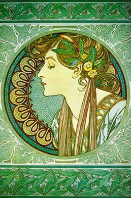 Alfons Mucha - wallpaper preview