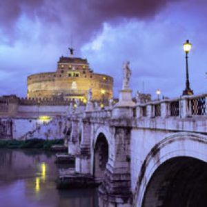 Castel Sant Angelo and Bridge - Rome - Italy
