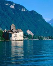 Chateau de Chillon - Lake Geneva - Switzerland