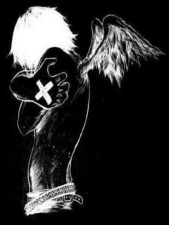 Emo Angel - download free mobile wallpaper - ZOXEE
