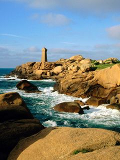 Ploumanach Rocks and Lighthouse - Bretagne