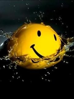 Smiley Face Splash - wallpaper preview