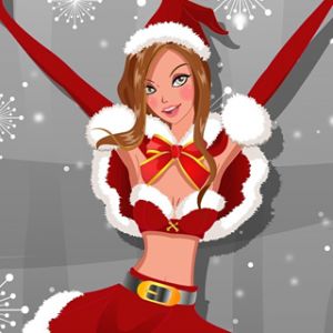 Festive Christmas Girl