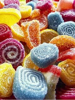 Colorful Candy Swirls - wallpaper preview
