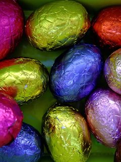 Colorful Easter Eggs - wallpaper preview