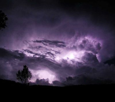 Dramatic Thunderstorm Clouds - wallpaper preview