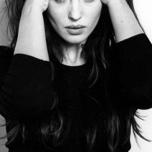 Elegant Black and White Portrait