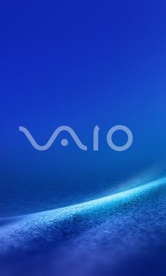 Blue Abstract Waves - wallpaper preview