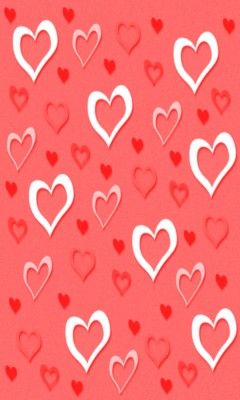 Colorful Heart Patterns - wallpaper preview