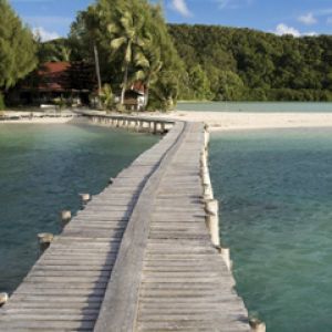 Jetty Carp Island Resort Palau - Micronesia