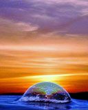 Colorful Sunset Reflection - wallpaper preview