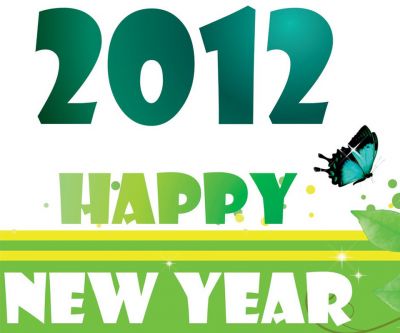 Happy New Year 2012 - wallpaper preview