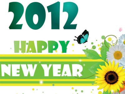 Happy New Year 2012 - wallpaper preview
