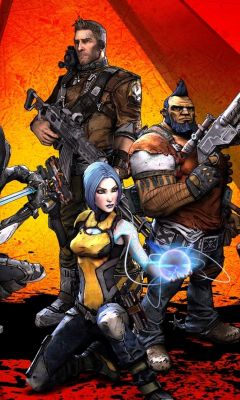 Borderlands Characters - wallpaper preview