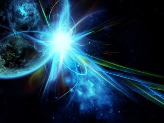 Cosmic Energy Burst - wallpaper preview