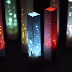 Lighted Cubes