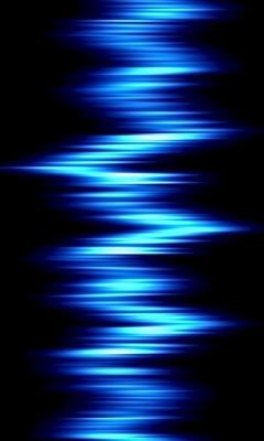 Blue Abstract Waves - wallpaper preview