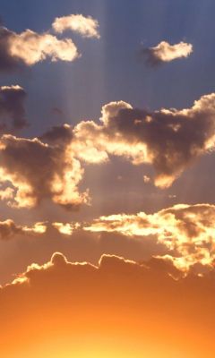 Stunning Sunset Clouds - wallpaper preview