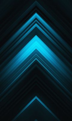 Blue Geometric Patterns - wallpaper preview