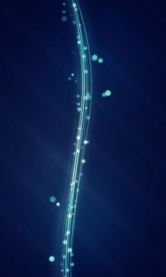 Abstract Light Waves - wallpaper preview