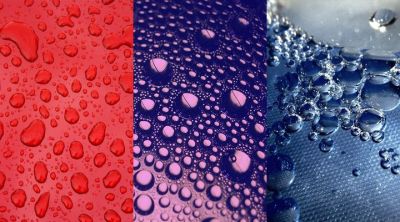 Colorful Water Droplets - wallpaper preview