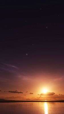 Stunning Sunset Over Water - wallpaper preview