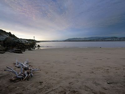 Serene Beach Sunset - wallpaper preview