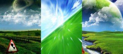 Vibrant Nature Landscapes - wallpaper preview