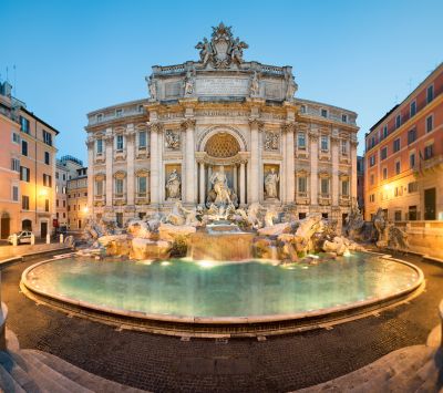 Italy Rome Trevi Fountain