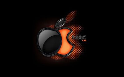 Mac OS apple dark