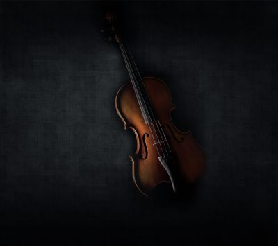 Violin in the dark