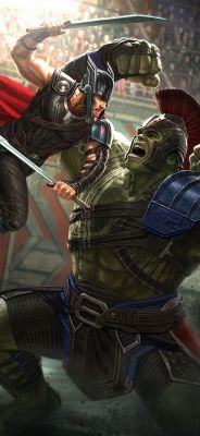 Thor-Hulk fight