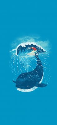 Whale surf